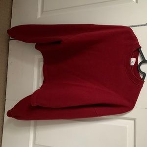 Cropped sweatshirt